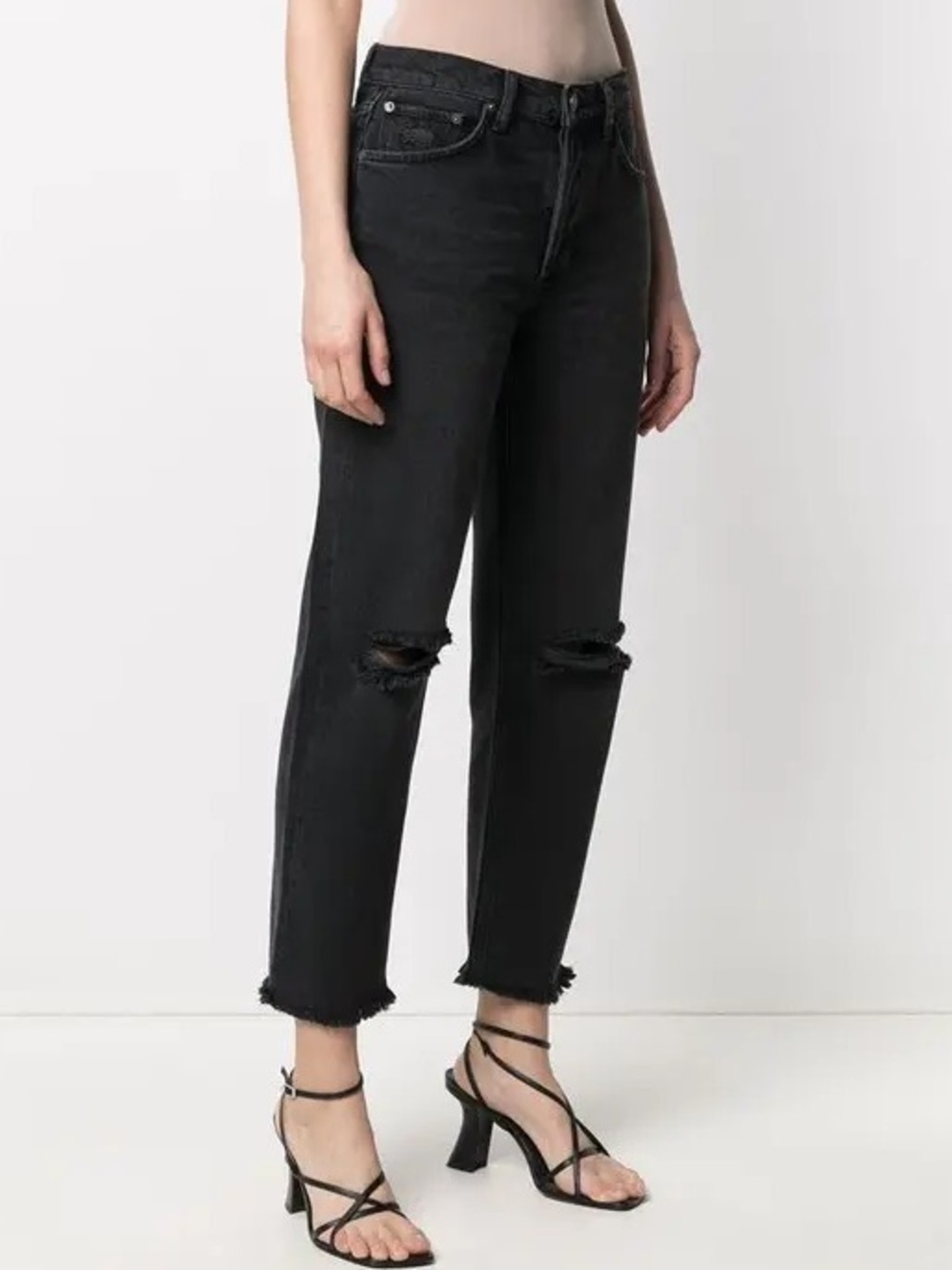 NWT Boyish Jeans - The Tommy High Rise Rigid Straight Leg Black Jeans Size 24